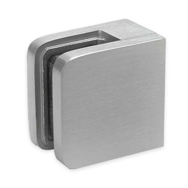 Hot Sale: Square Front-to-Wall/Square Post Glass Clamp