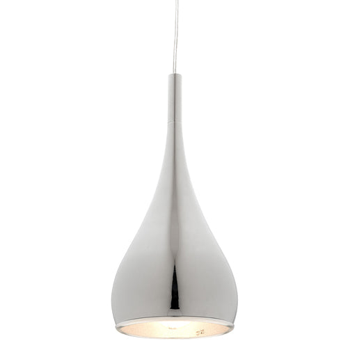 Chrome-Plated Aero Style Pendant Light