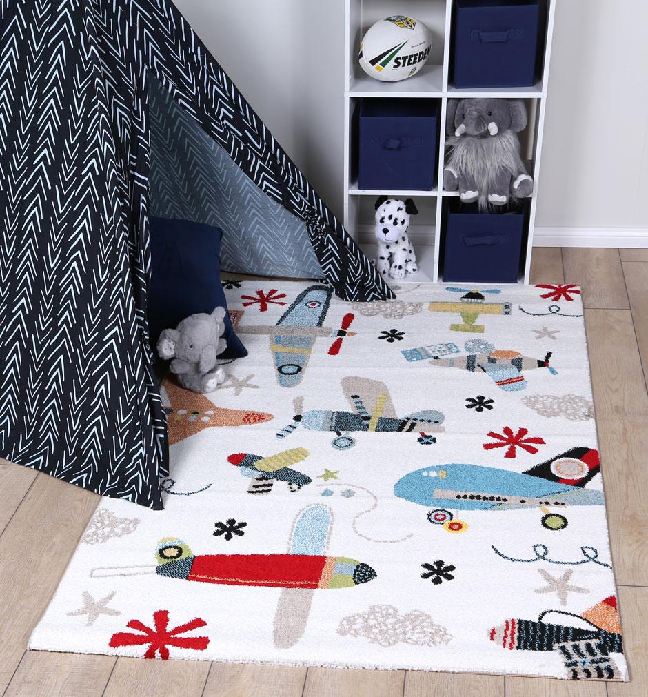 Hot Deal! Nova Kids Multi - Plane Rug