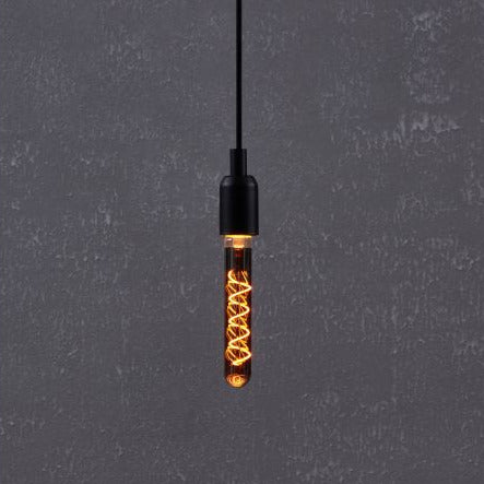 6-Pack 4W E27 LED T30 Black Transparent Globe - Great Deal!