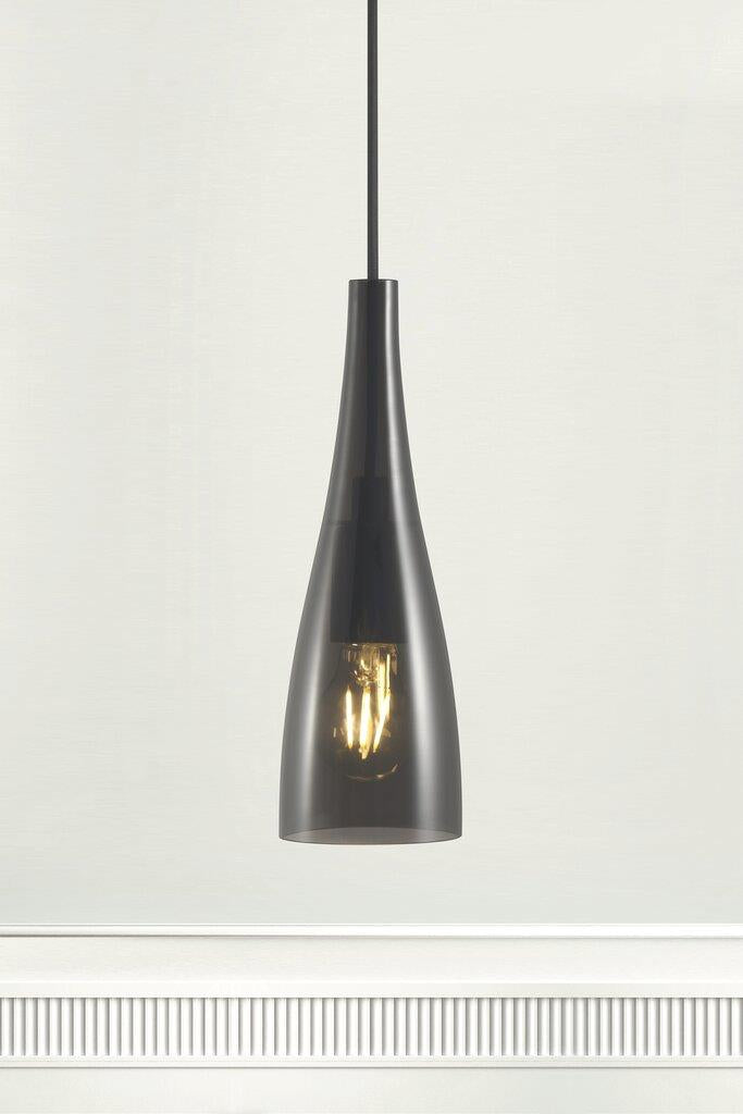 Nordlux Embla Grey Glass Pendant - Stylish Lighting for Your Home