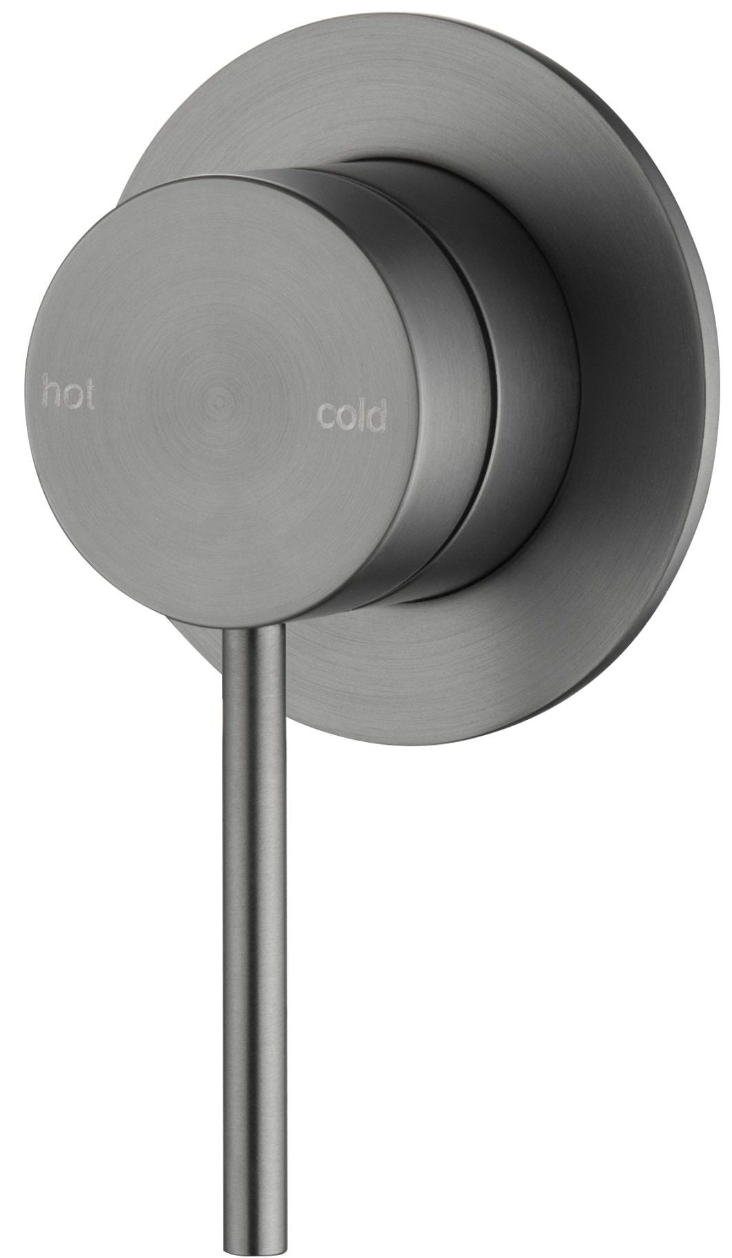 Hot Deal! Brushed Gun Metal Mica Shower Mixer for Safer Bathroom Upgrade