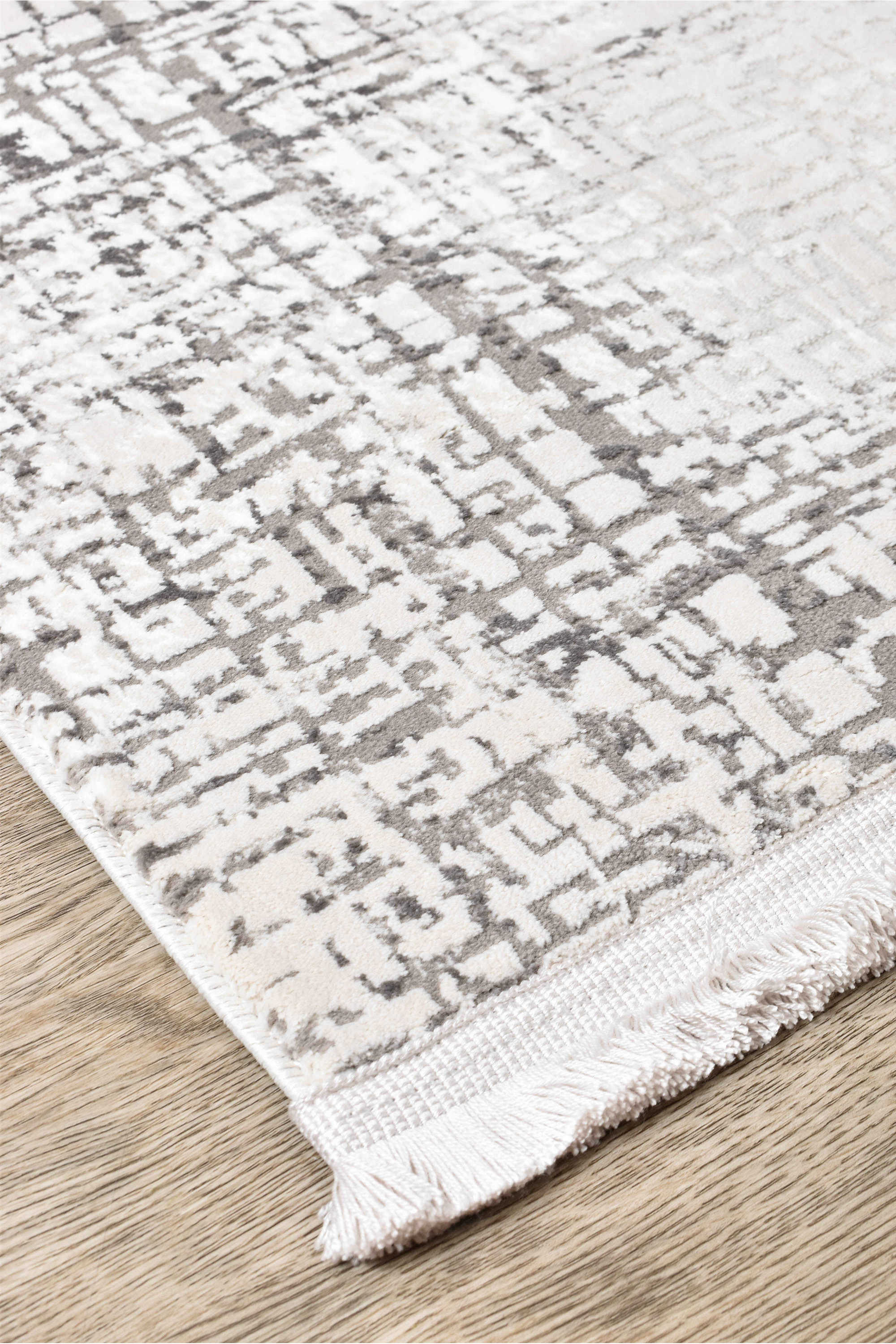 Amara 25420A Beige Elegant Non - shedding Cozy Rug