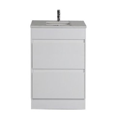 LEONA Freestanding Gloss White Vanity Available in All Sizes