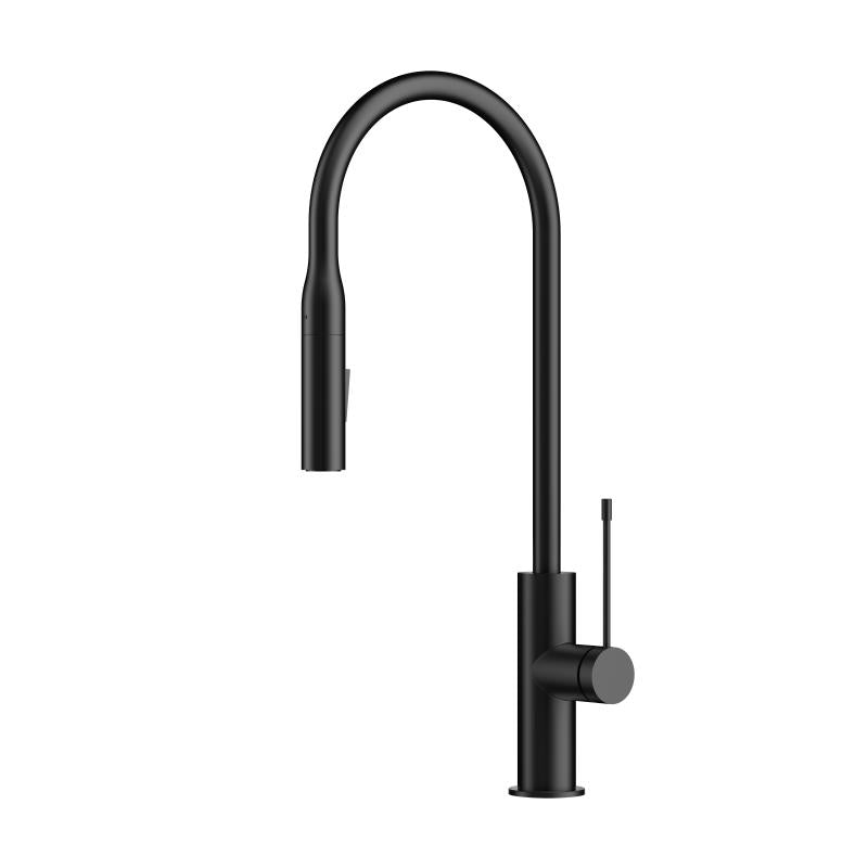Hot Deal! Black Naxos Kitchen Pull-Out Sink Mixer for Stylish Homes