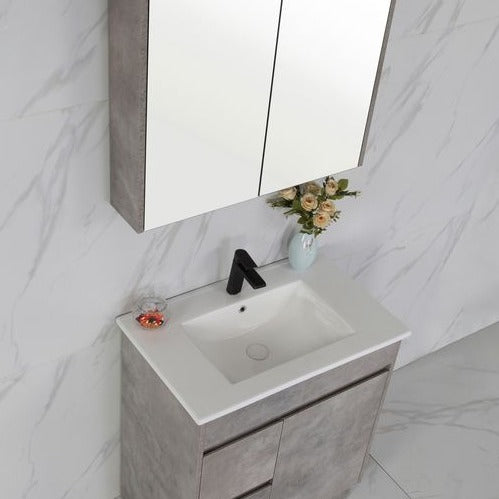 Exclusive LOLA Freestanding Vanity in Stylish Grey - Available in All Sizes
