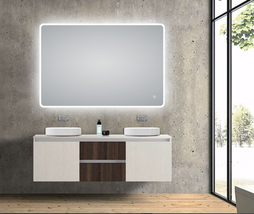 Hot Sale Poseidon LED Rectangle Magnifying Mirror (900/1200mm)