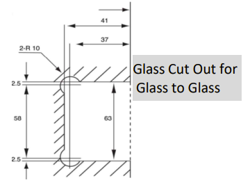 Hot Sale! Polaris Self - Closing Glass - to - Glass Pool Hinge