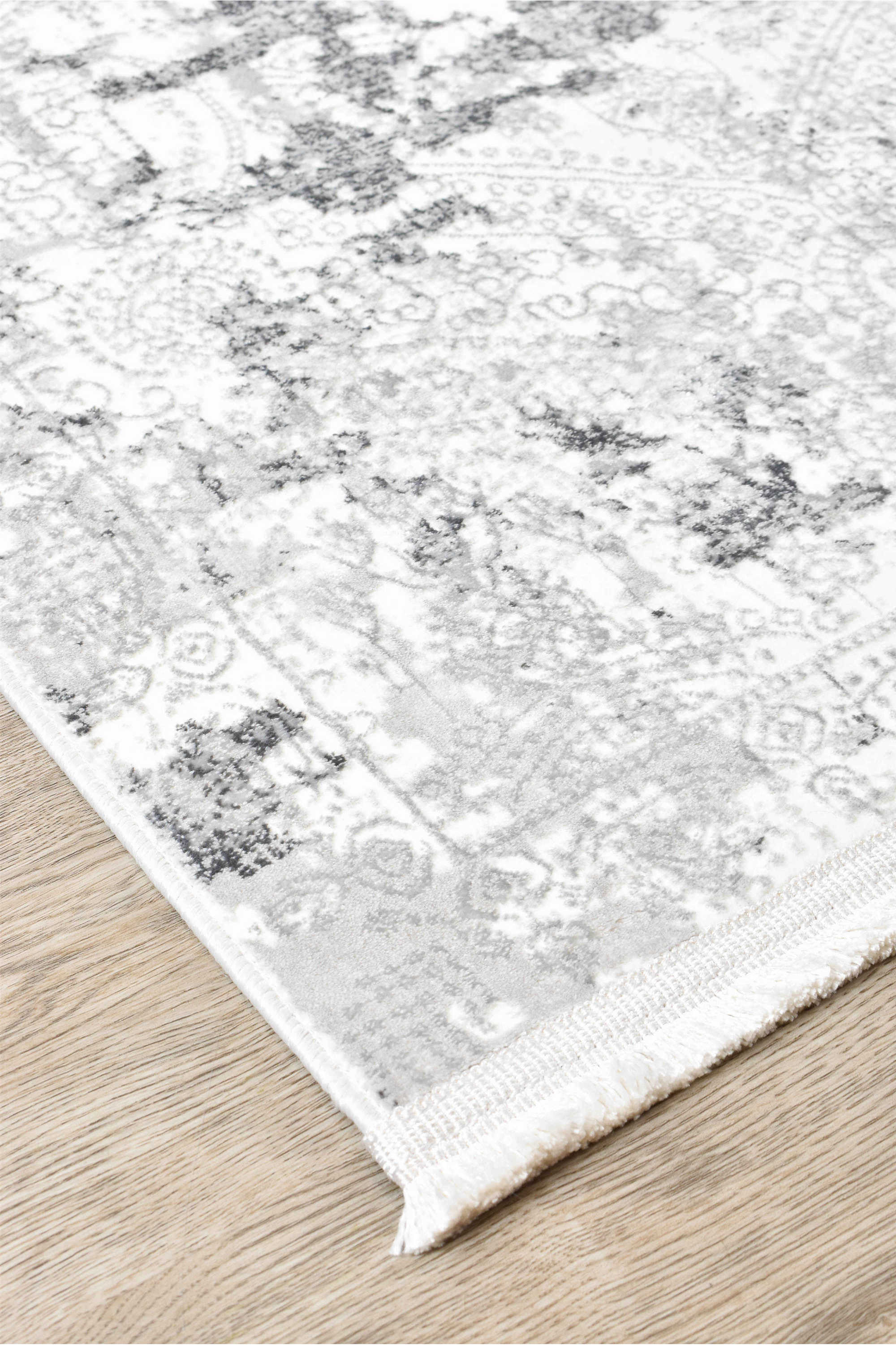 Harmonia 27084A Beige Polypropylene Rug with Soft Pile and Silky Sheen