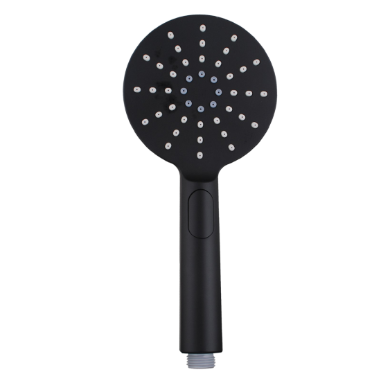 Pentro 3-Function Matte Black Round Hand Shower Spray - Great Deal