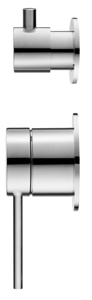 Chrome 2P Mica Shower Mixer with Diverter for a Modern Bathroom