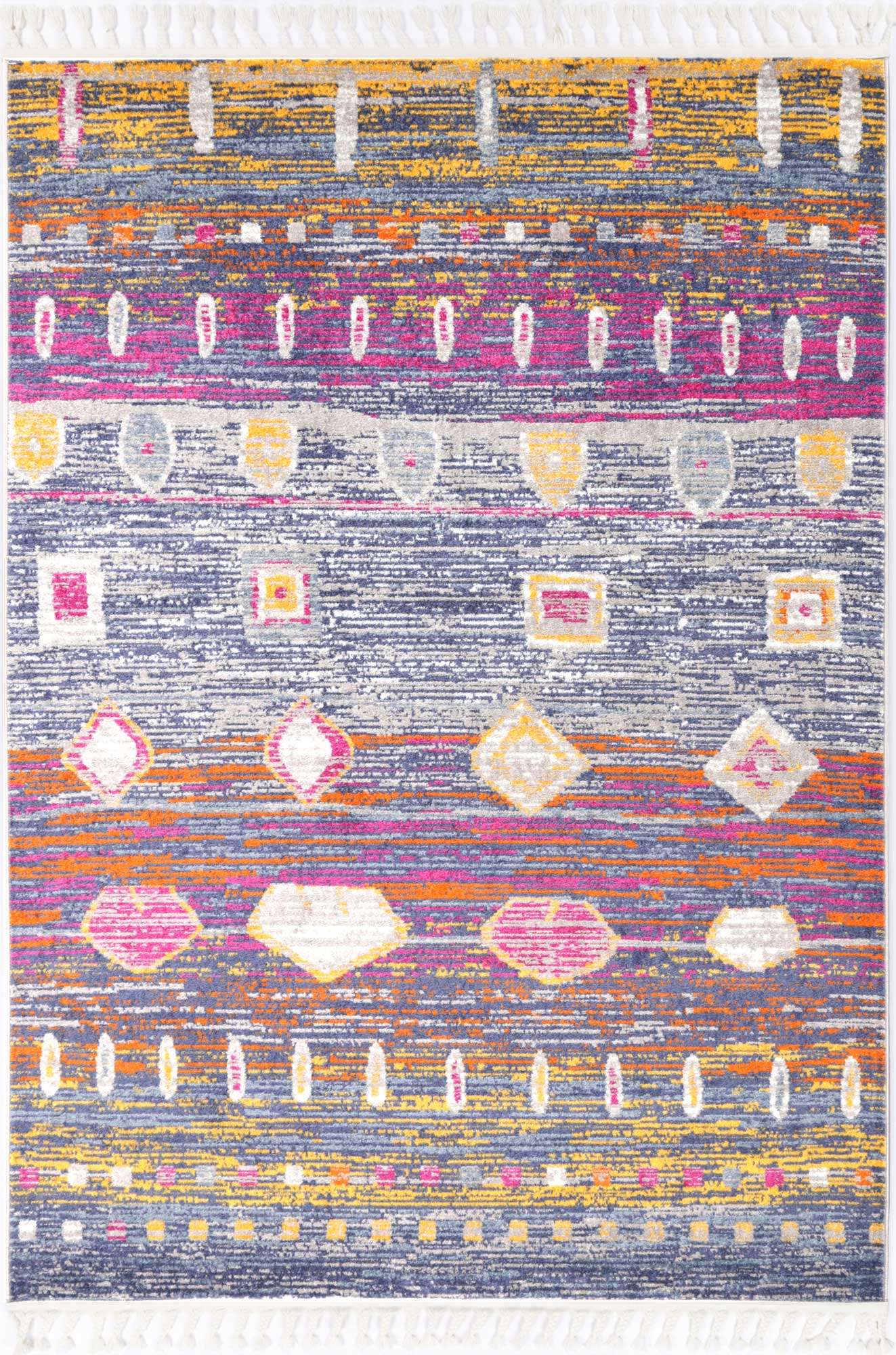Amazing Peru Arequipa Multi Contemporary Rug - Easy to Clean and Durable