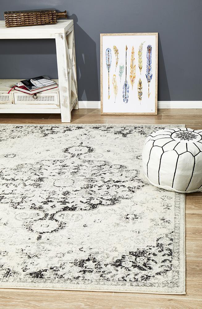 Hot! Museum Transitional Charcoal Area Rug