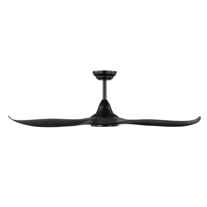 Black Matte NOOSA 52 DC Indoor Ceiling Fan with Multiple Functions