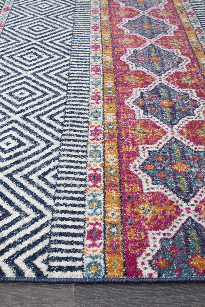 Oasis Sabrina Multi Tribal Power Loomed Polypropylene Rug - Great Selection for Your Home Decor