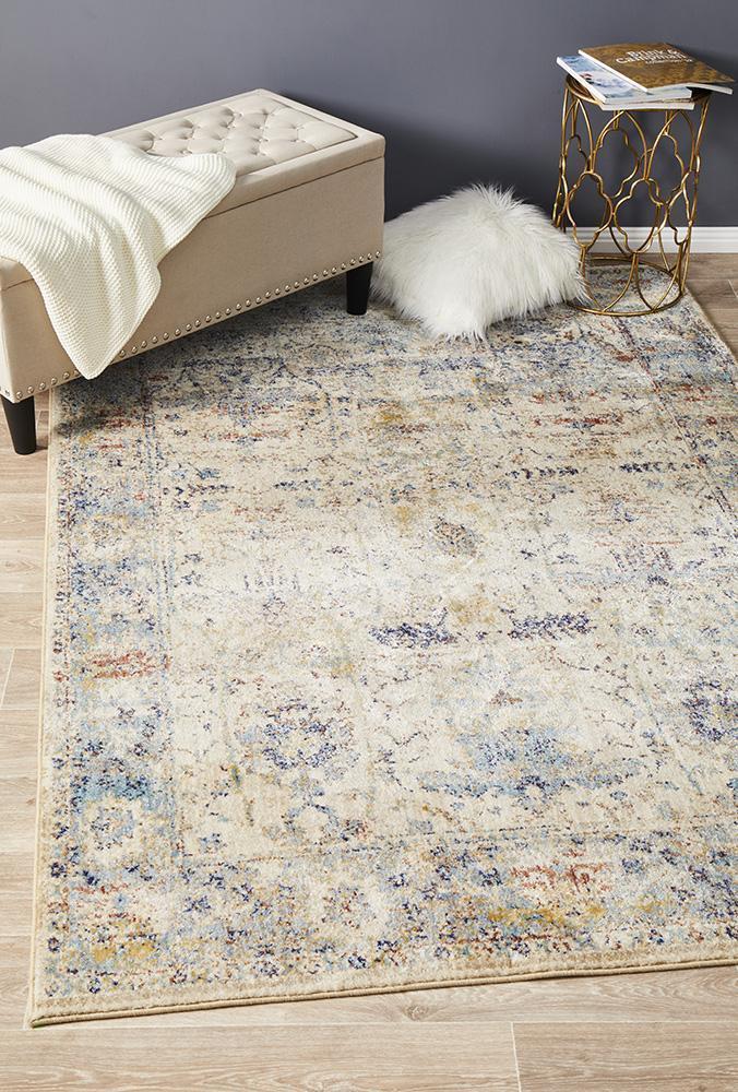 Anastasia Sand Rug 255 - Elegant Transitional Rug with Classical Charm, Top Seller This Year