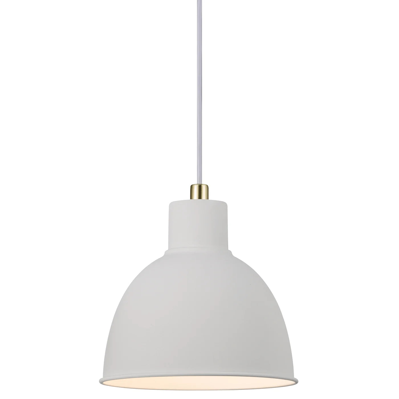 Stylish White Pop Rough Pendant Light with Industrial Charm
