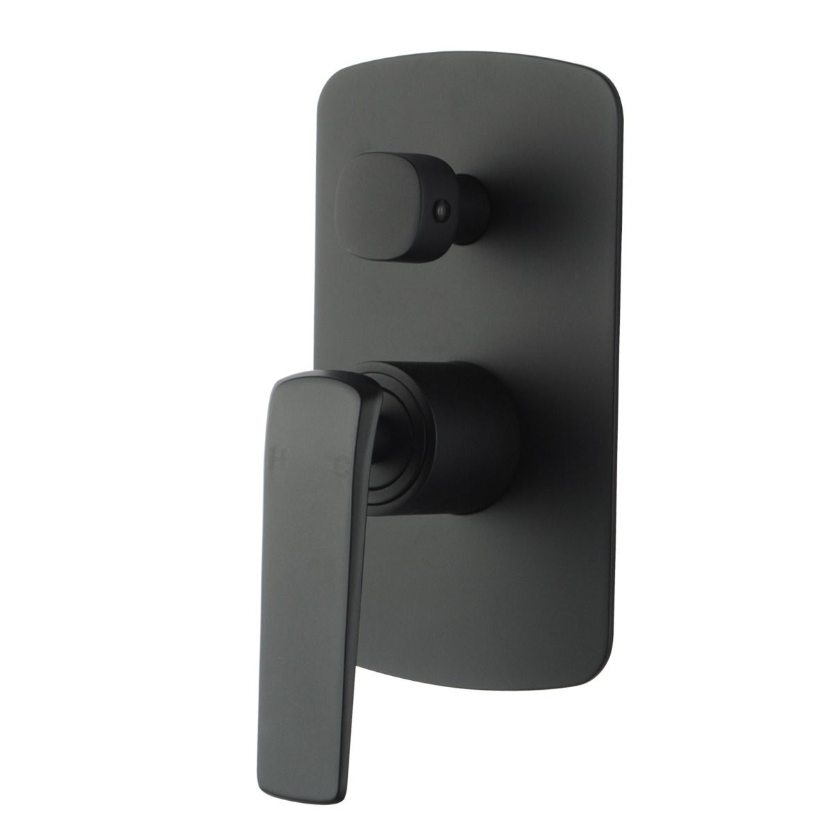 Hot Sale! Esperia Matte Black Wall - Mounted Shower Mixer with Diverter for Bathroom Upgrades