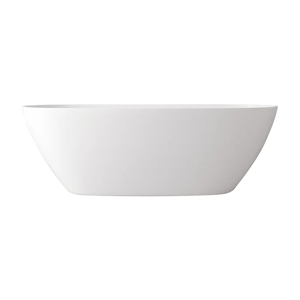 PILATO Free-Standing Bathtub - Gloss White, 1500/1700mm - Luxury Offer