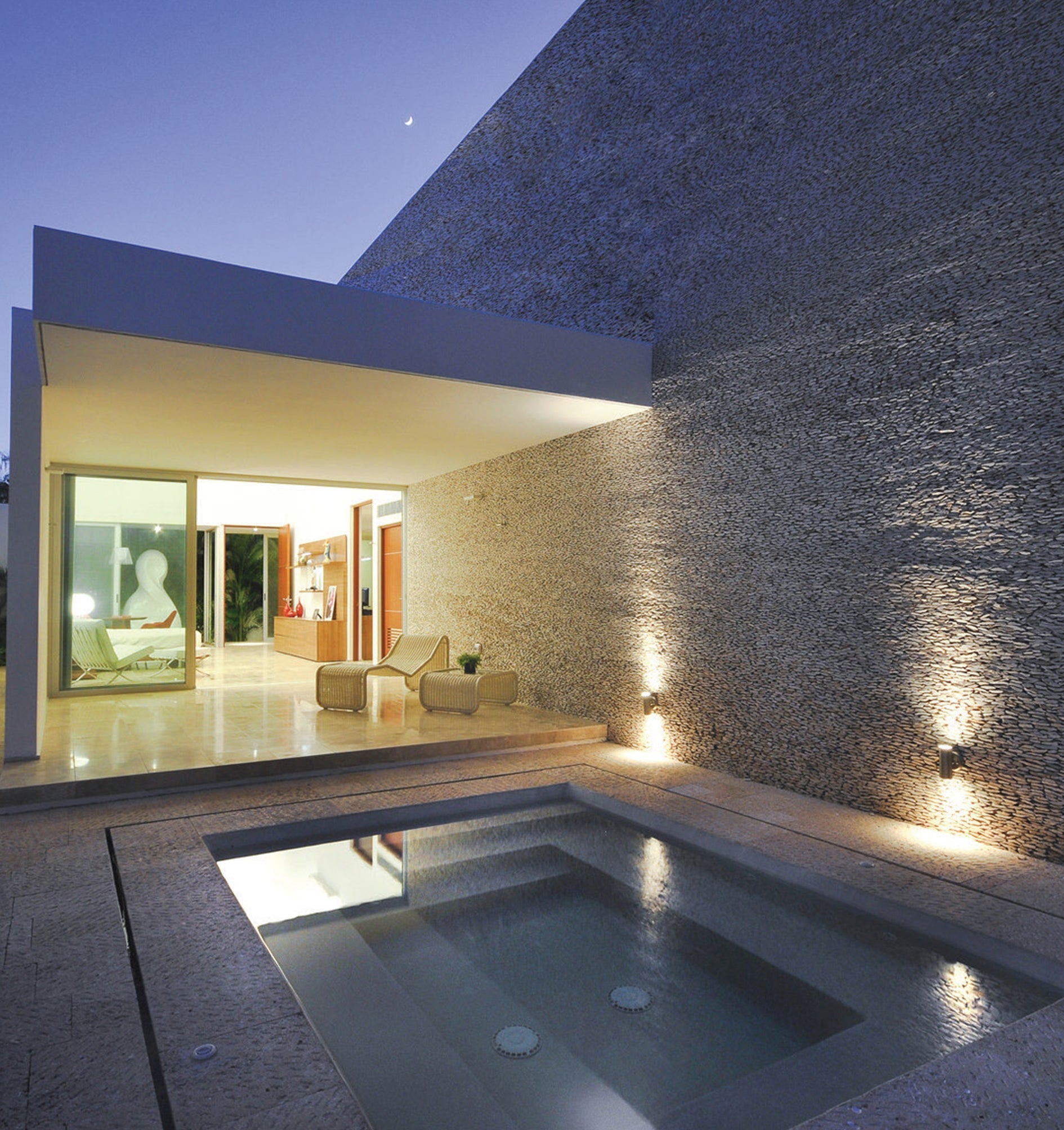 316 Stainless Steel GU10 IP65 Exterior Wall Pillar Spot Lights
