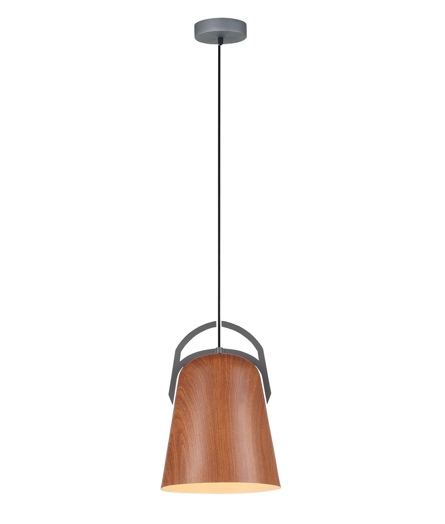 LEGNA Retro Aluminium Ellipse-shaped Single Interior Pendant Light