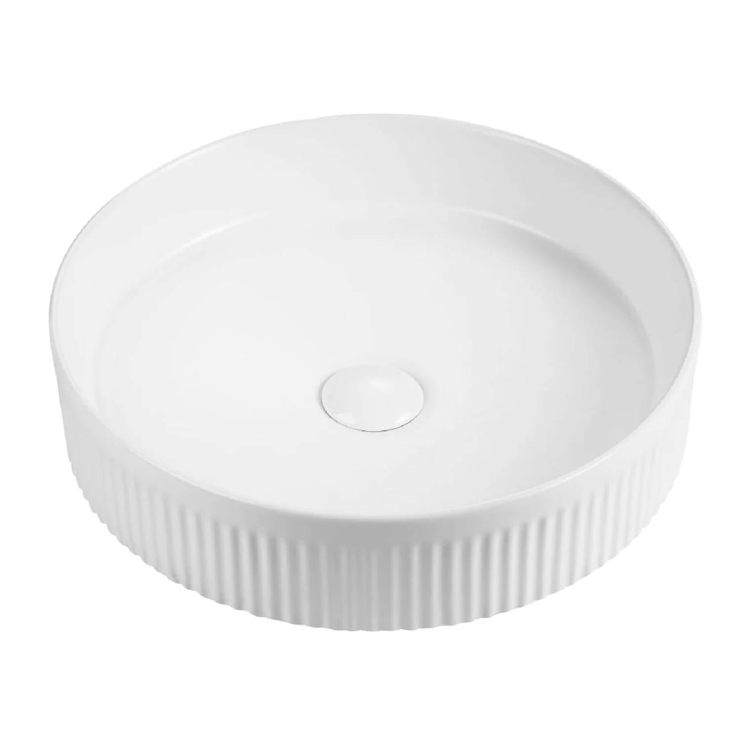 Matte White Aimee Basin - 410mm x 100mm for Modern Bathrooms