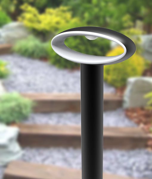 Hot Sale! Horus IP54 LED Surface - Mounted Open Oval Bollard Lights for Outdoor Use