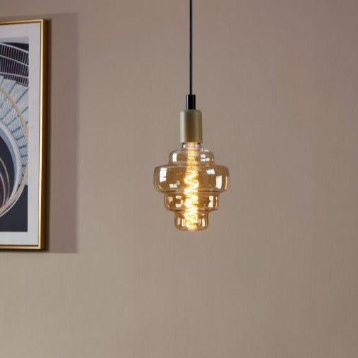 4W E27 LED Amber Globe - 150mm | Hot Sale