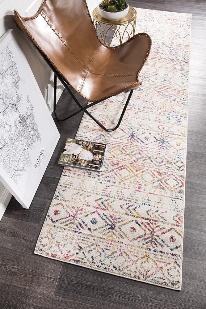 Hot Sale! Oasis Ismail Multi - Colored Rustic Bohemian/Tribal Style Polypropylene Rug from Turkey