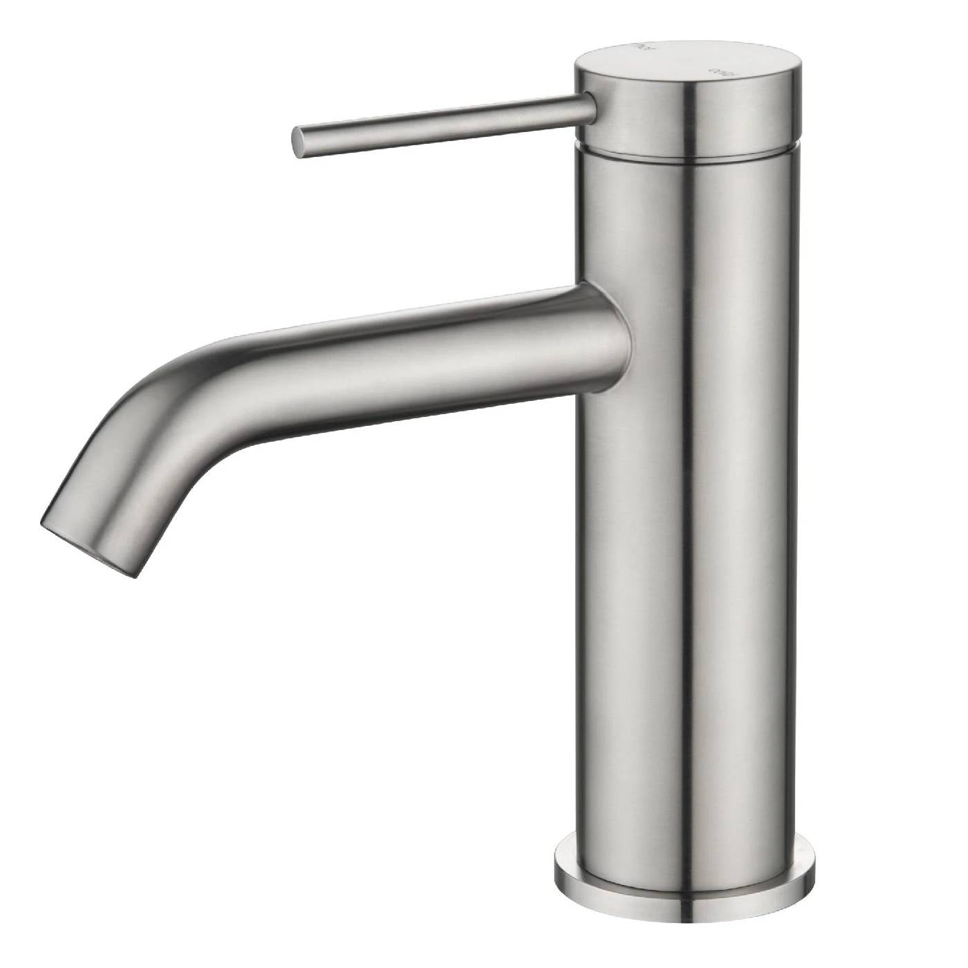 Stylish Brushed Nickel Mica Basin Mixer for Modern Bathrooms