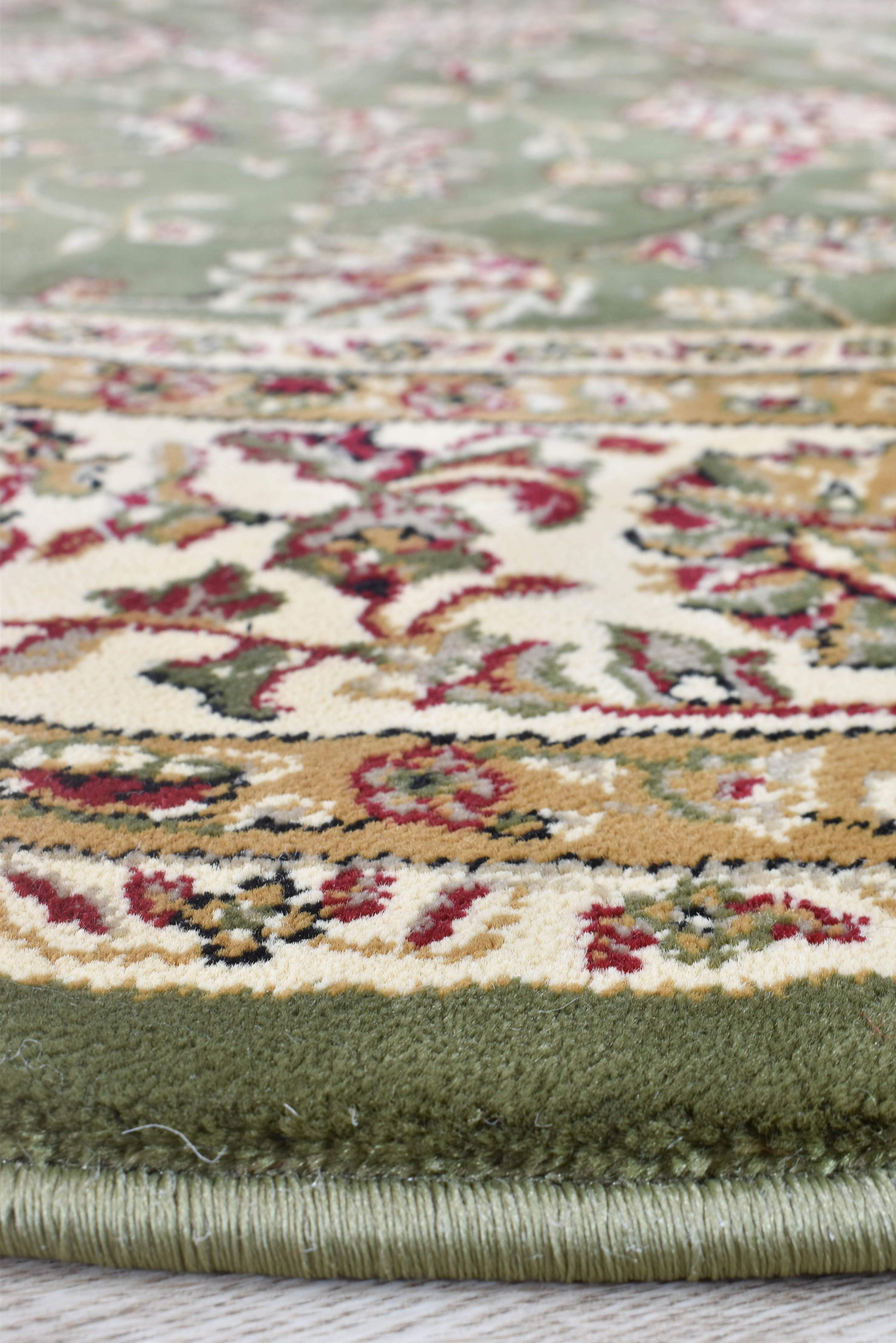 Hot! Granada 79 Green Runner Rug