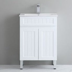 Acacia Shaker PVC Floor Vanity 600 - Premium Quality