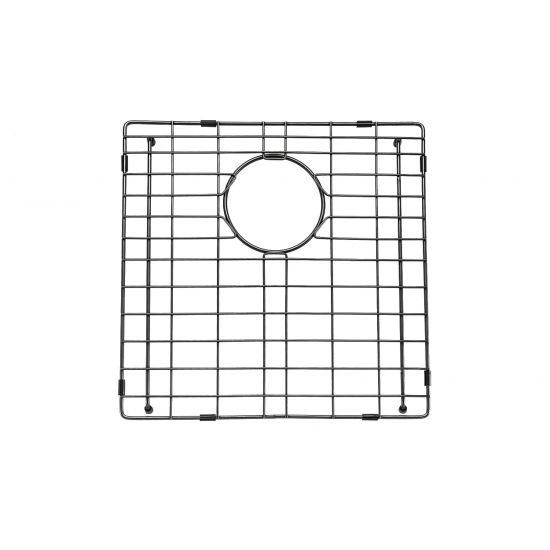 Hot Deal! Gun Metal Grey 440x440x205mm Stainless Steel Sink Set