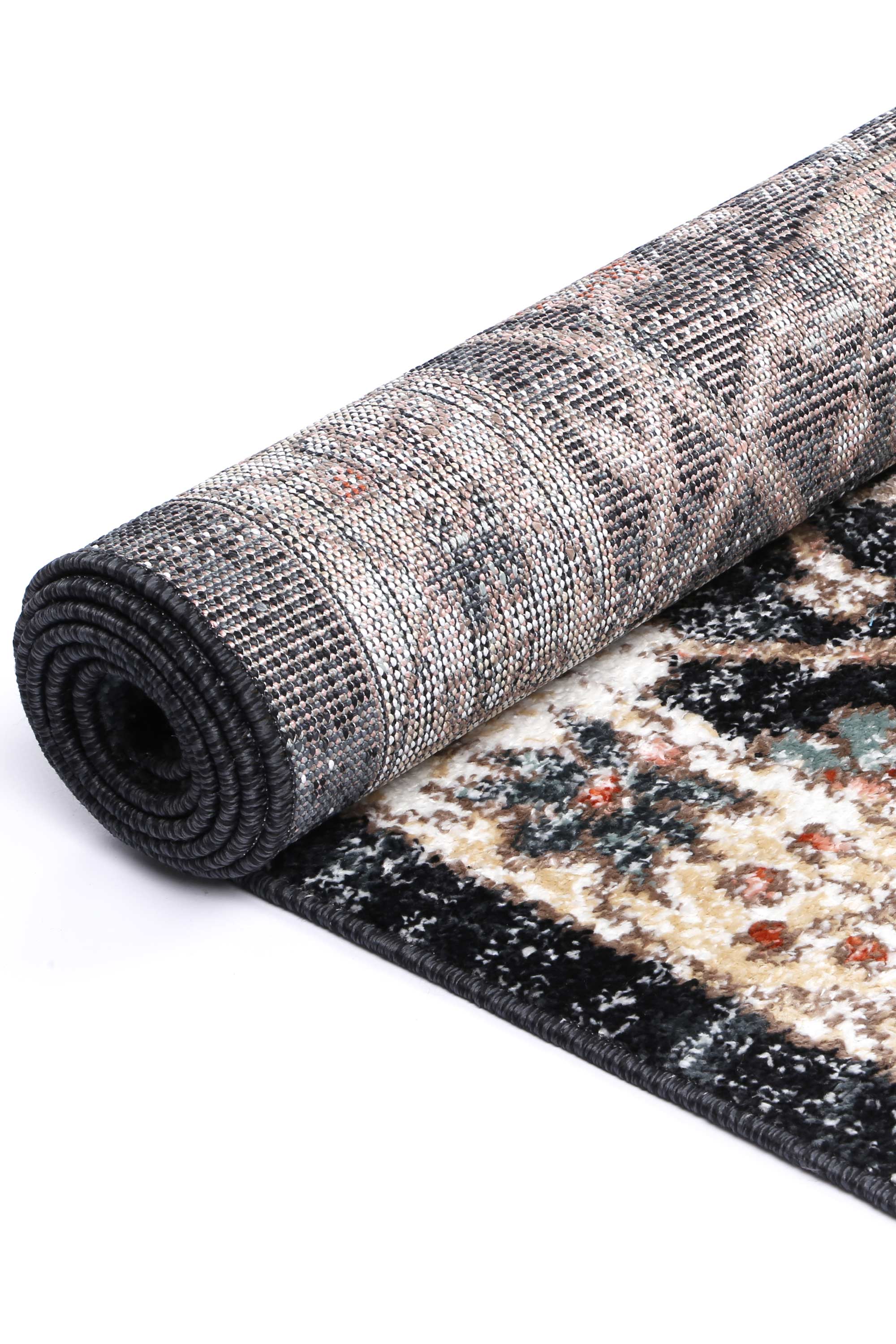 Hot Deal! Anatolia Traditional Cream Charcoal Rug