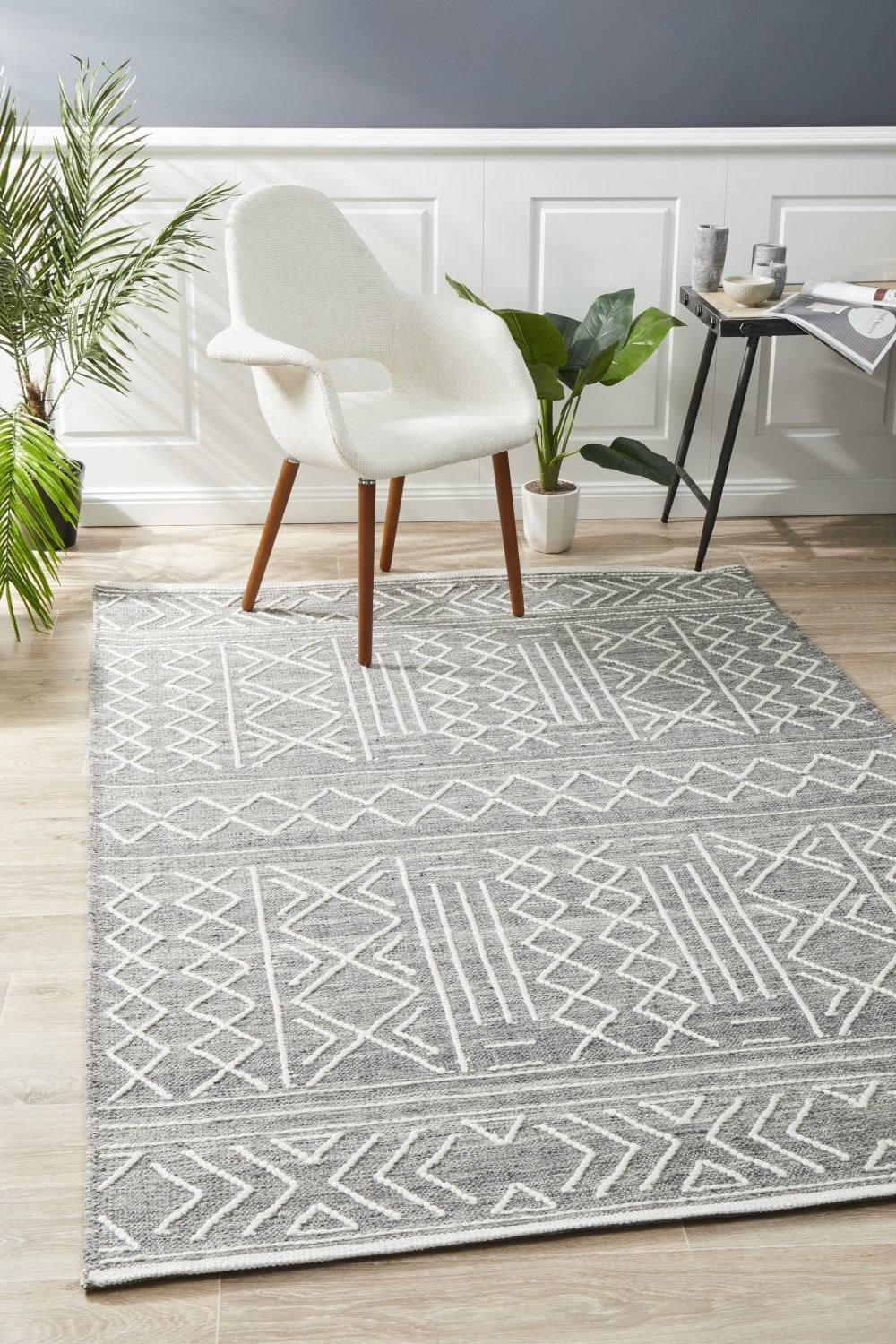 Limited-Time Offer! Hudson 807 Grey Wool Flat-Woven Rug for Stunning Home Decor