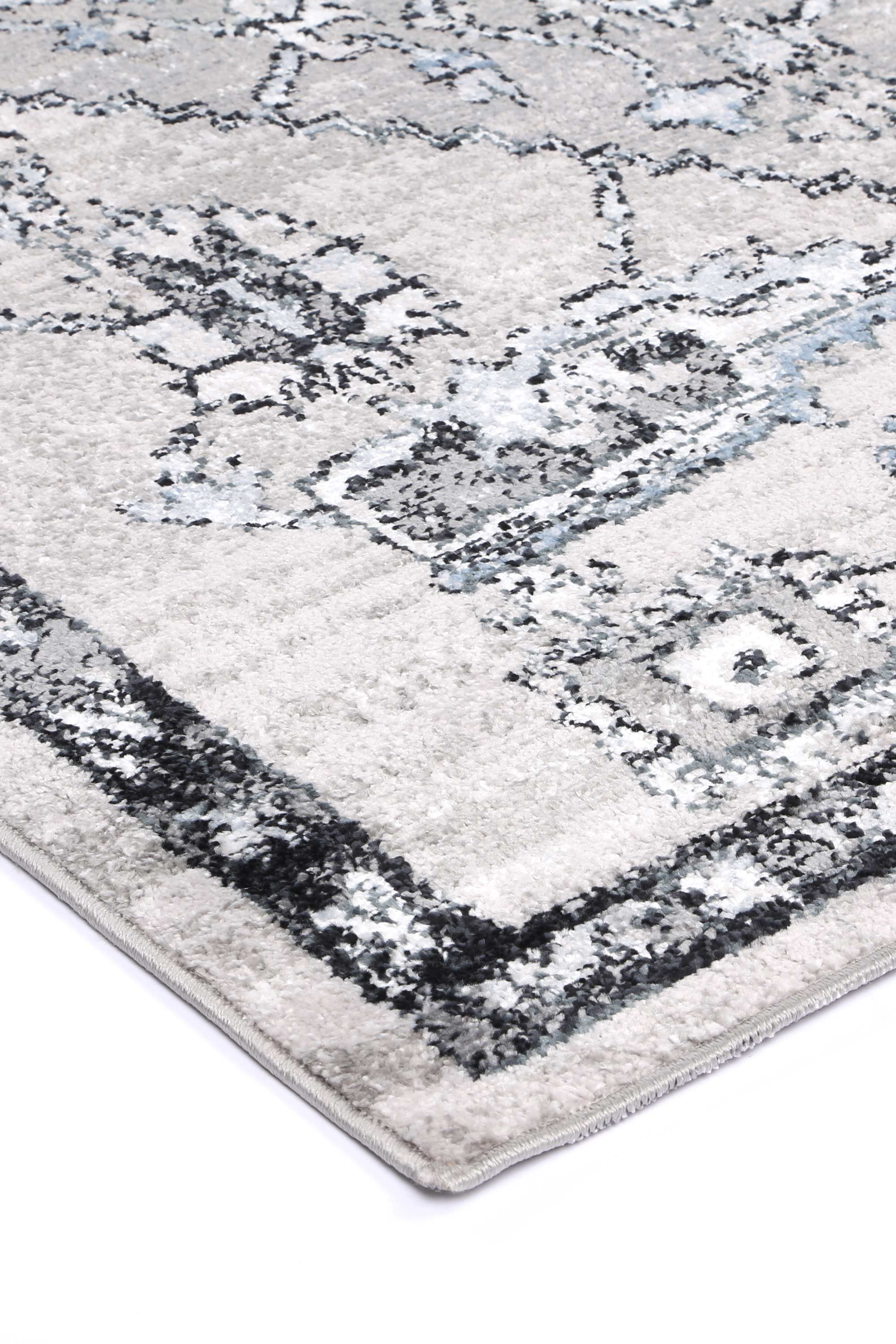 Anatolia Traditional Light Grey Rug - Ideal for High - Traffic Areas