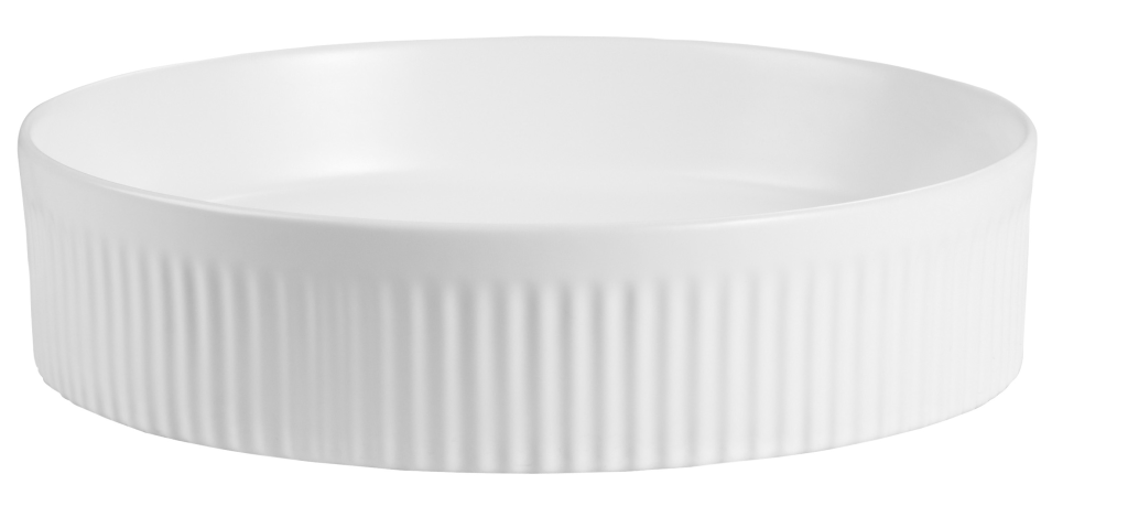 Matte White Aimee Basin - 410mm x 100mm for Modern Bathrooms