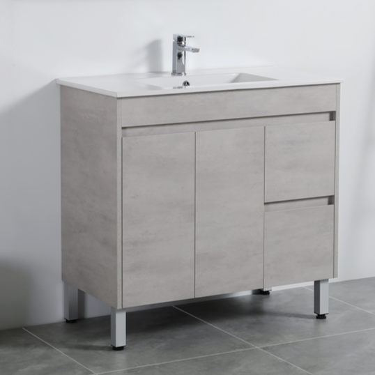 Hot Sale! Poseidon Nova Plywood Floor Vanity 900mm