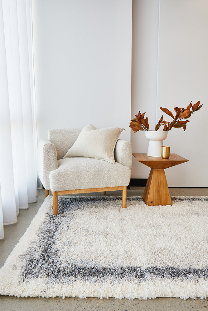 Soft and Elegant Moonlight Cloud Polypropylene Oxford Rug