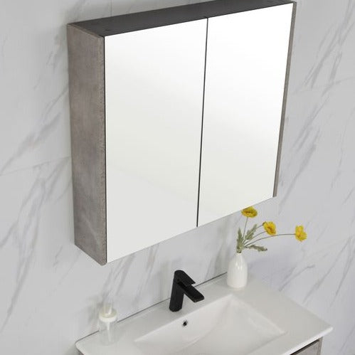 LOLA Grey Wall Hung Vanity - All Sizes Available