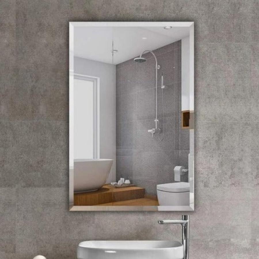 All Sizes ABS Frameless Rectangle Mirror with Beveled Edges