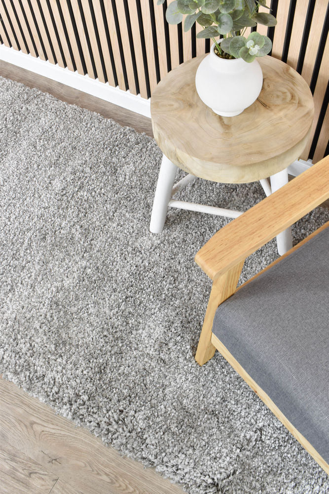 Leona Light Grey Runner Rug - Soft & Trendy