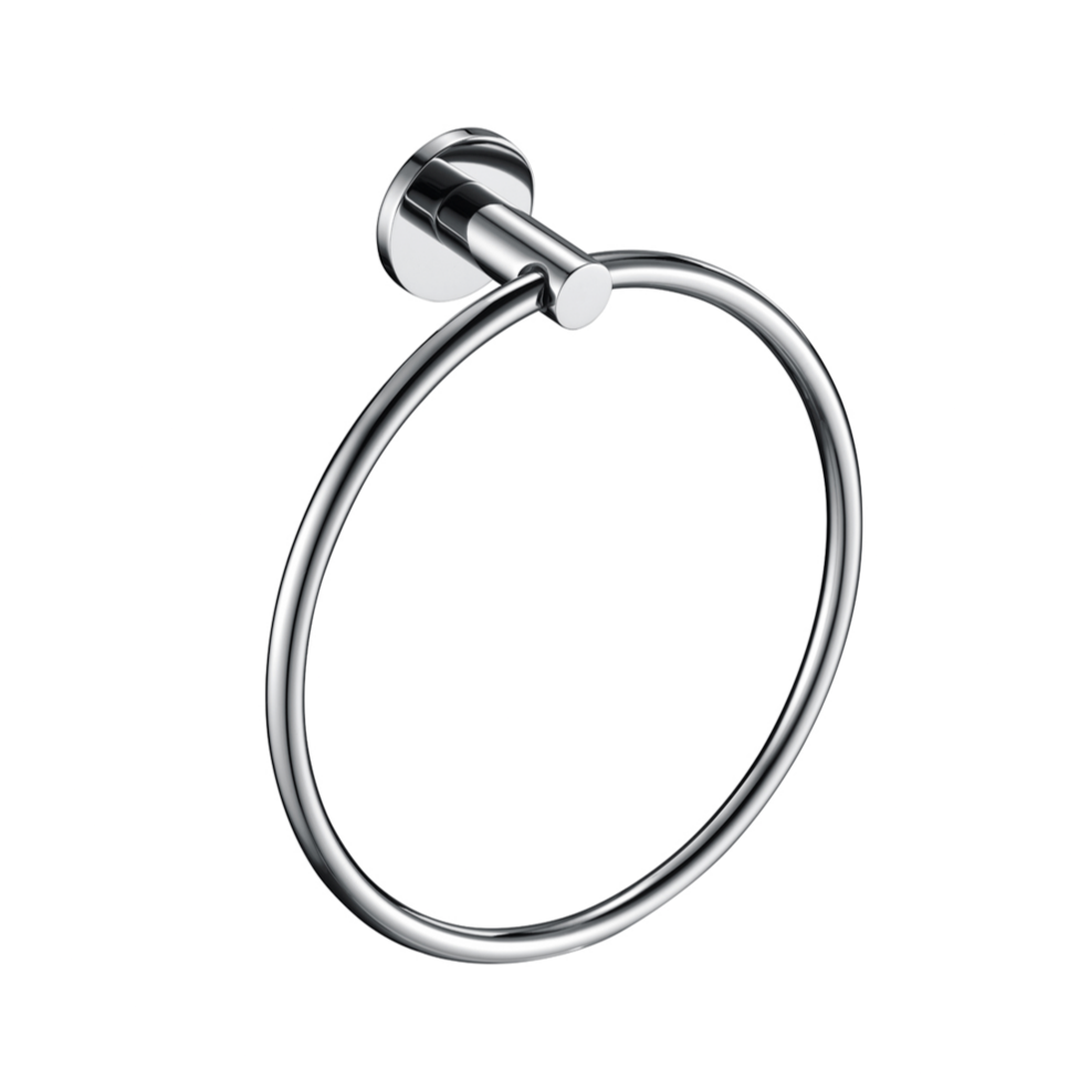 Hot Sale! Chrome Mica Hand Towel Ring - A Stylish Bathroom Essential