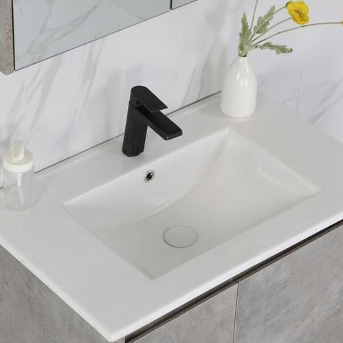 LOLA Grey Wall Hung Vanity - All Sizes Available