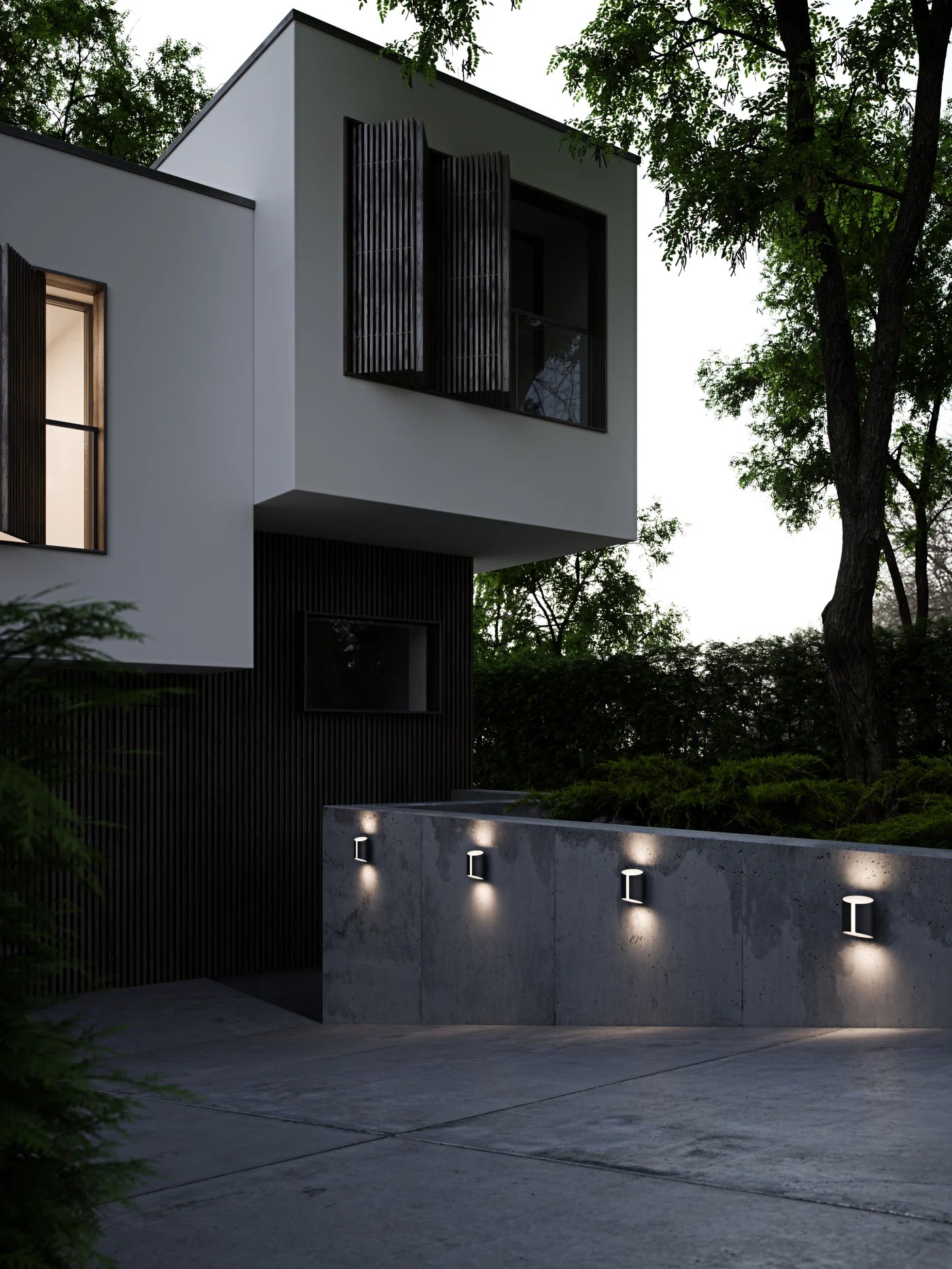 Nordlux Smart Grip Outdoor Wall Light in Elegant Black