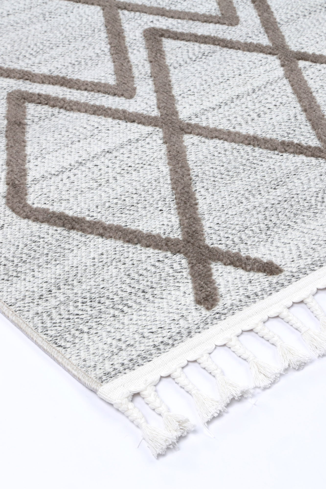 Hot! Nefeli Beige Diamond Cream Rug