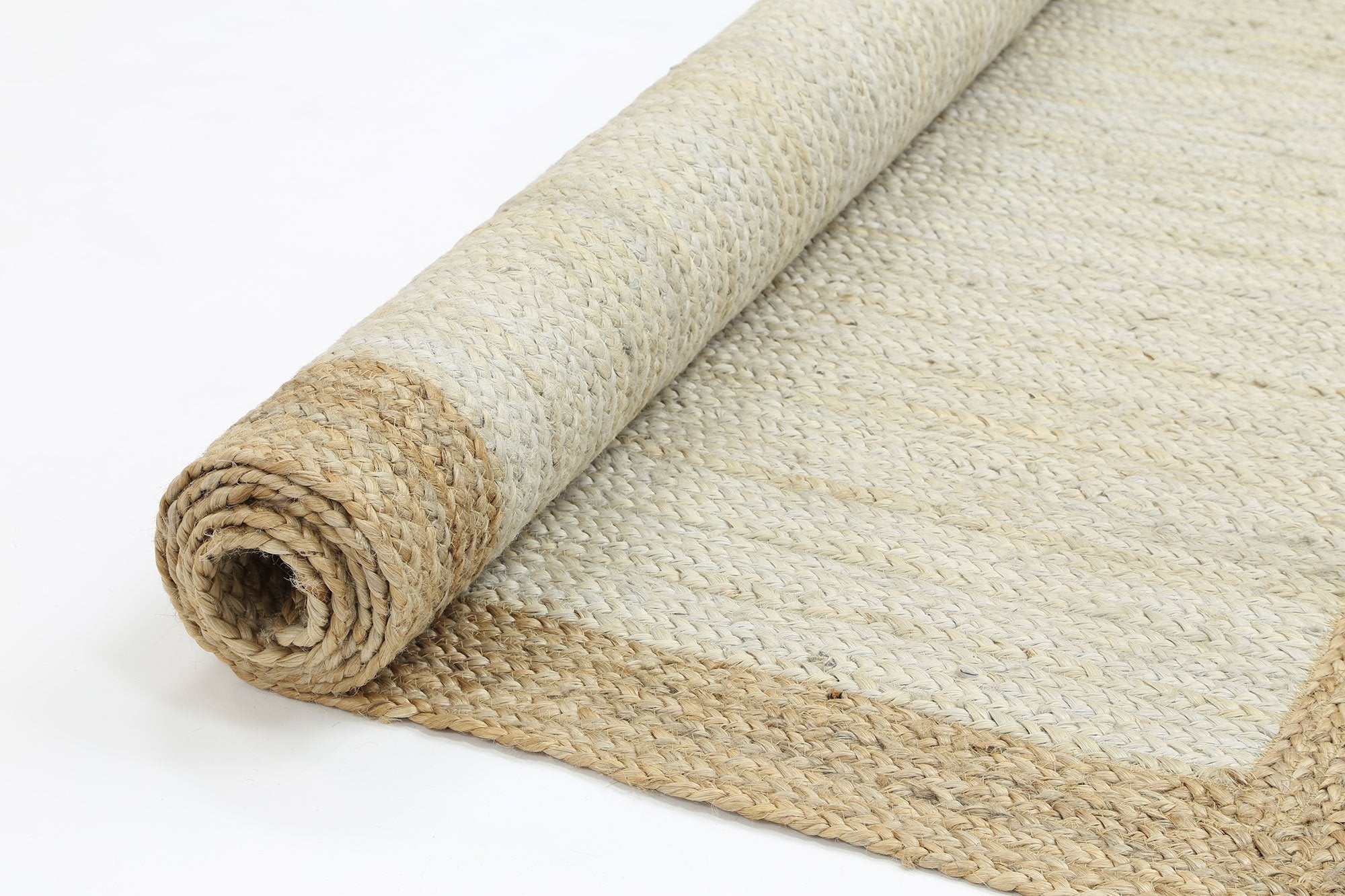 Hampton Light Pink Jute Centre Rug - Ideal for Decor