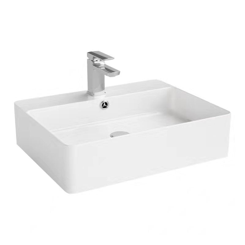 POSEIDON 550mm Ultra-Slim Rectangle Wall-Hung/Above Basin