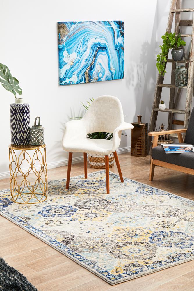 Hot Deal! Evoke Poppy Multi Transitional Area Rug