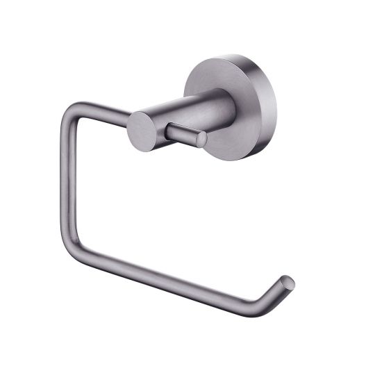 Stylish Gun Metal Grey Pentro Toilet Roll Holder for Modern Bathrooms